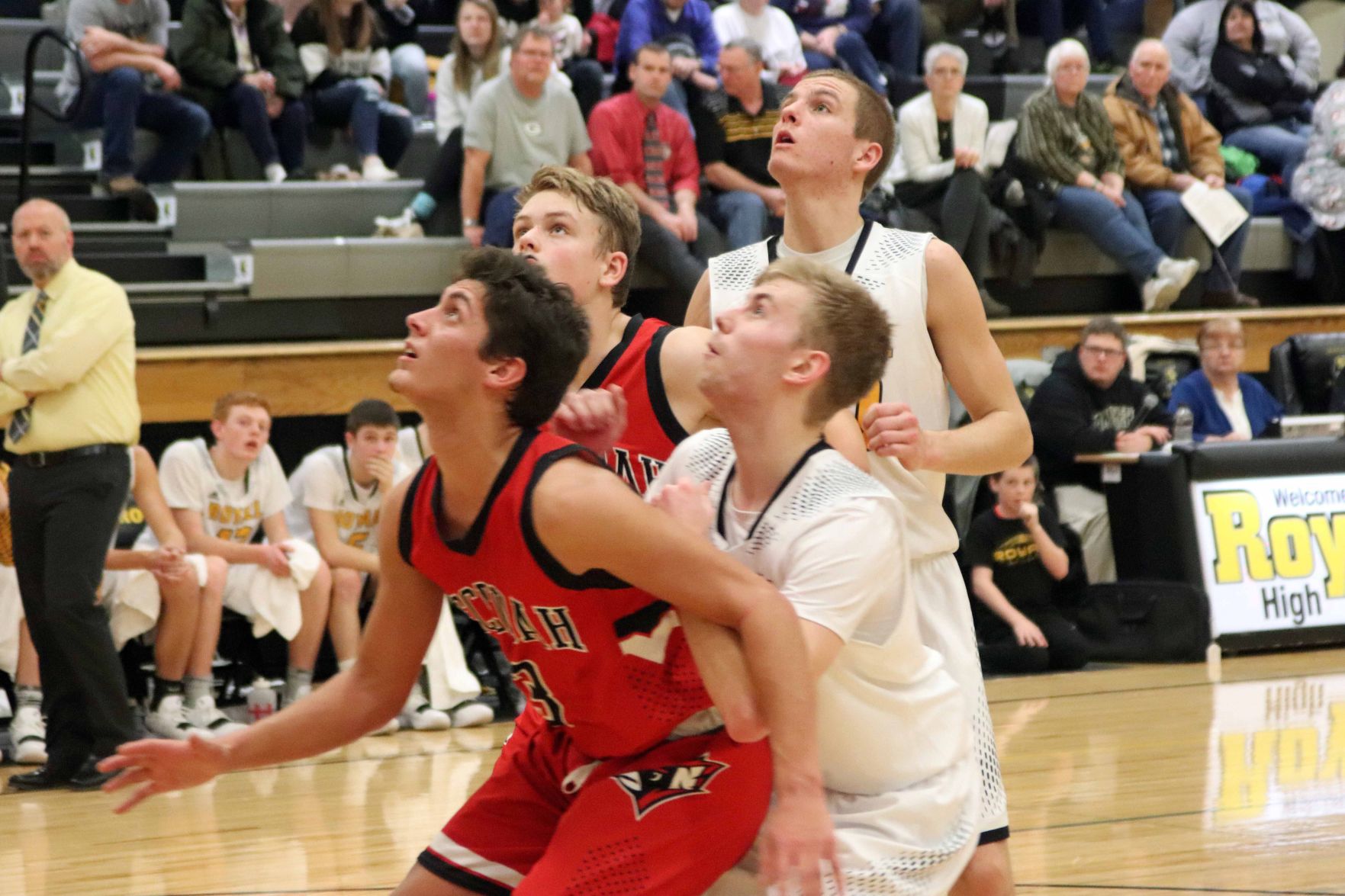 Necedah at Royall boys basketball (12/20/18)